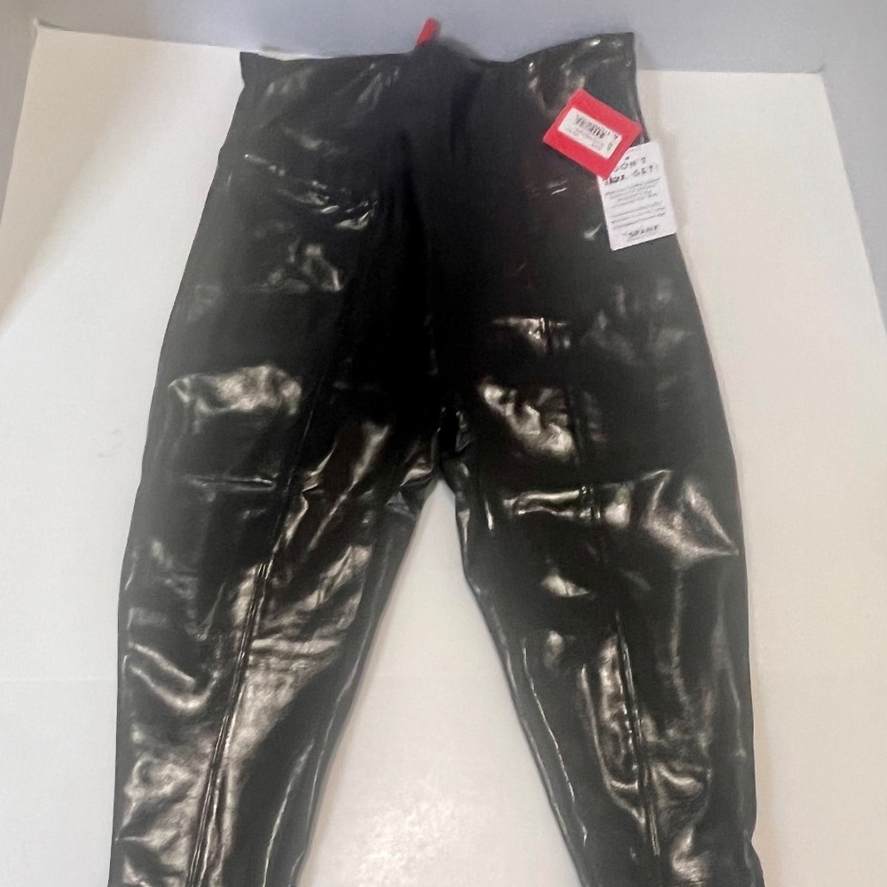 Spanx new with tags high gloss faux leather leggings